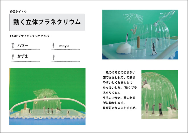 動く立体プラネタリウム